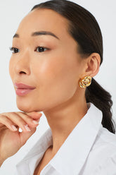 Gold Lennox Earrings